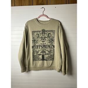 GENUINE The Offspring Ixnay on the Hombre Beige Pullover Sweater - Medium - 2022